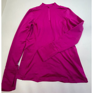 Athleta Women's Small Leisure shirt quarter zip with back pocket